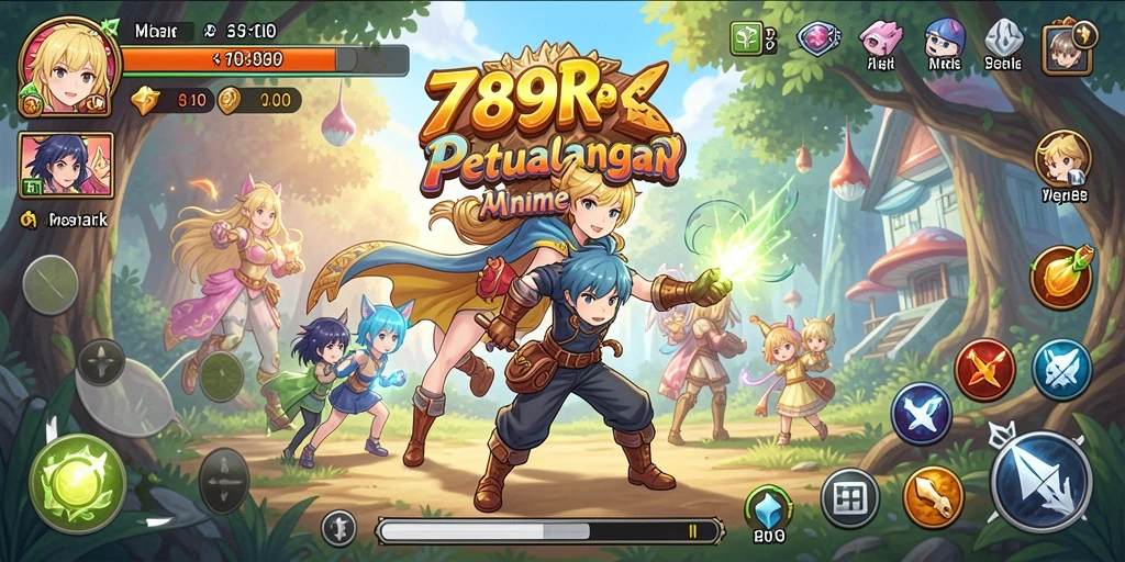 Tampilan gameplay 789RP yang penuh aksi dan petualangan.