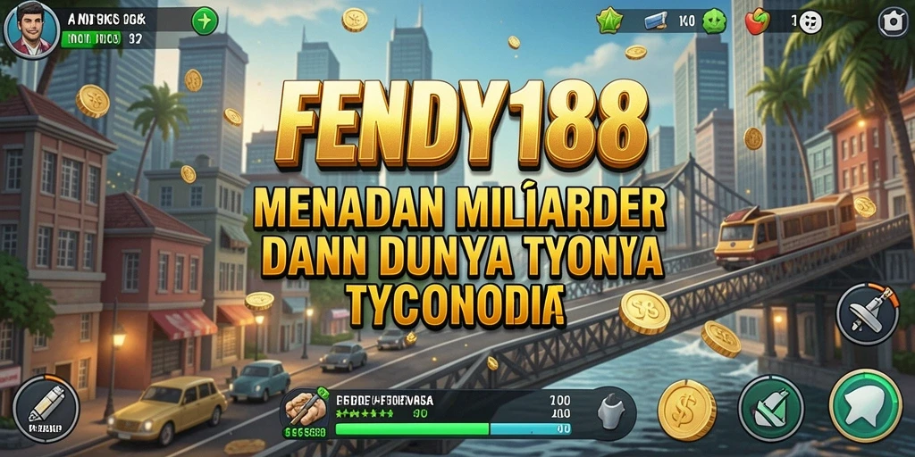 Screenshot utama FENDY188 menampilkan gameplay Tycoon yang seru dan interaktif.