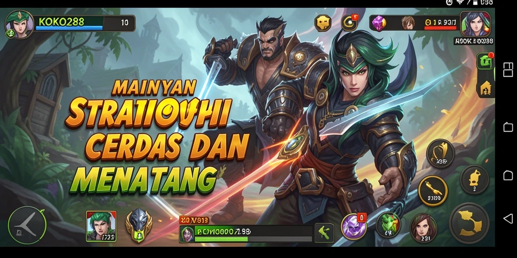 Gameplay KOKO288 yang intens dan penuh strategi.