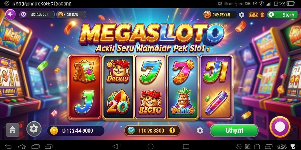 Screenshot dari gameplay aksi menarik MEGASLOTO yang penuh tantangan.