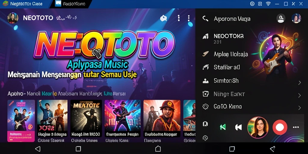 Menampilkan pengalaman gameplay musik yang interaktif dan mengasyikkan.