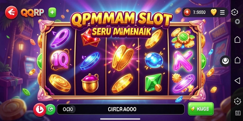Tampilan menarik dari gameplay QQRP yang seru dan interaktif.
