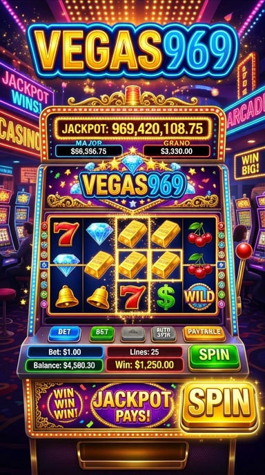 Antarmuka pengguna yang intuitif dari aplikasi vegas969.